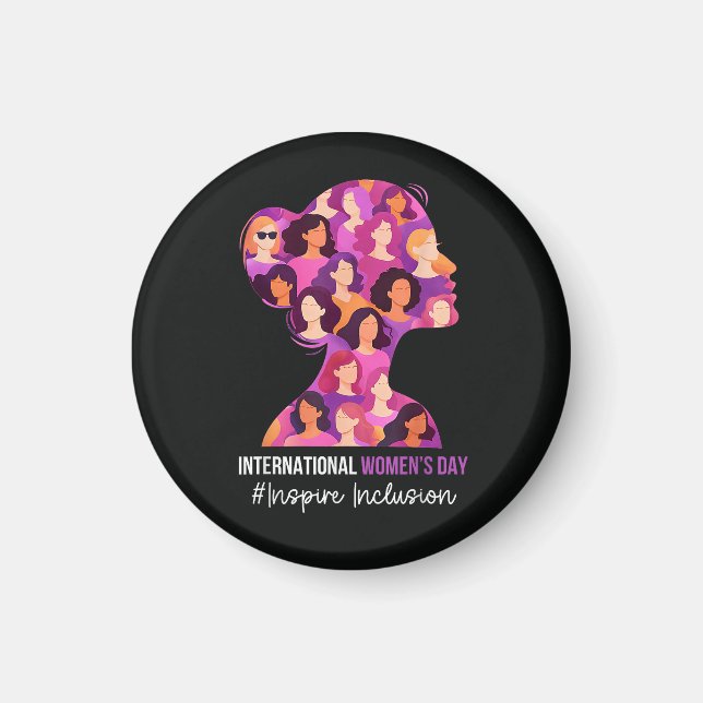 International Women's Day 8 March  Magnet (Front)