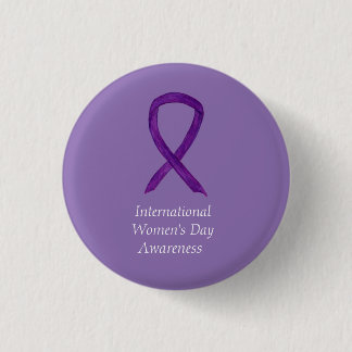 International Women's Day Awareness Custom Pins
