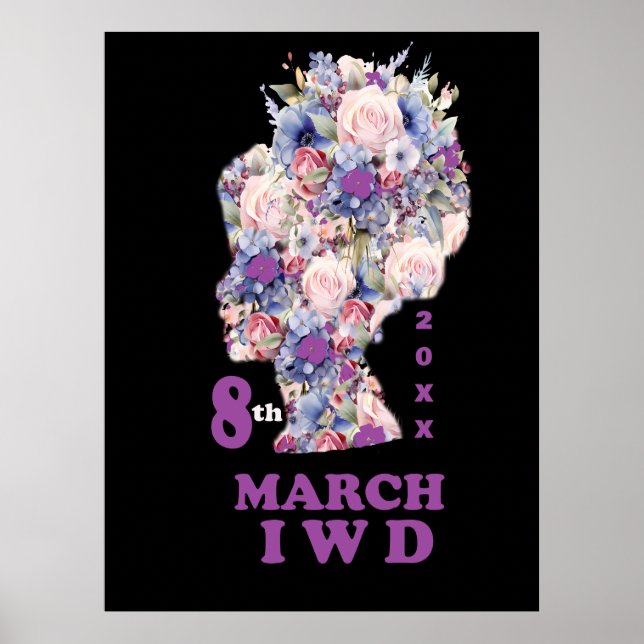 International Women's Day : Celebrate Feminist Poster (Front)