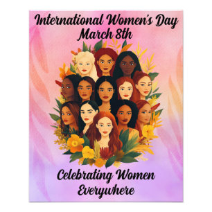 International Women's Day - Celebrate Women Photo Print