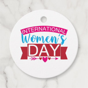 International Womens Day  Favour Tags