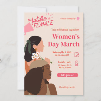 international women's day greeting cards