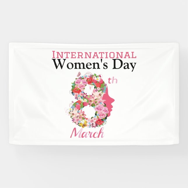 international women's day happy women's day 8 2025 banner (Horizontal)