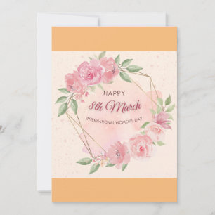 international women's day holiday card