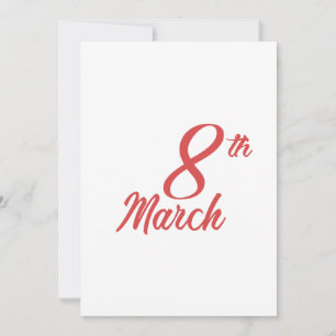International Women's Day Holiday Card