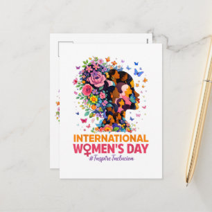 International Women's Day Holiday Postcard