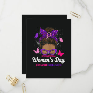 International Women's Day Invitation Postcard