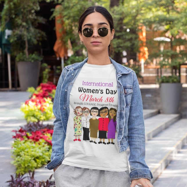 International Women's Day is March 8th  T-Shirt (Creator Uploaded)