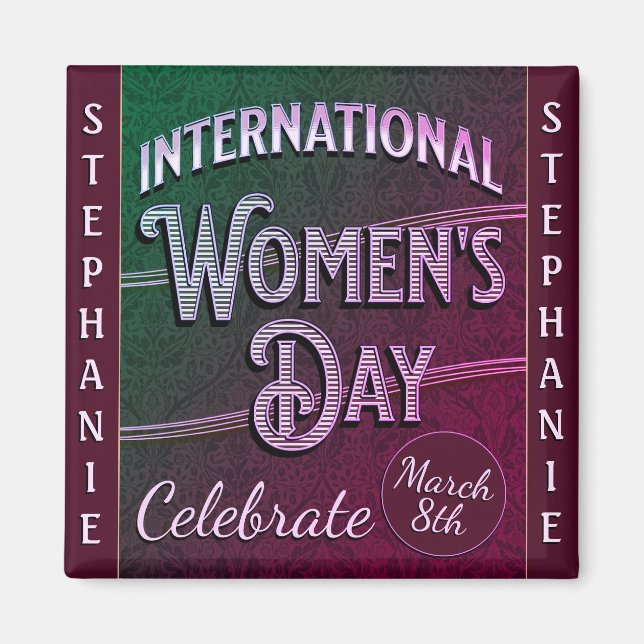 International Women's Day Magnet (Front)