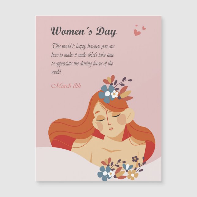 International Women's Day March 8th (Front)