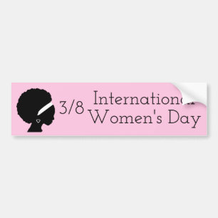 International Women's Day March 8th Bumper Sticker