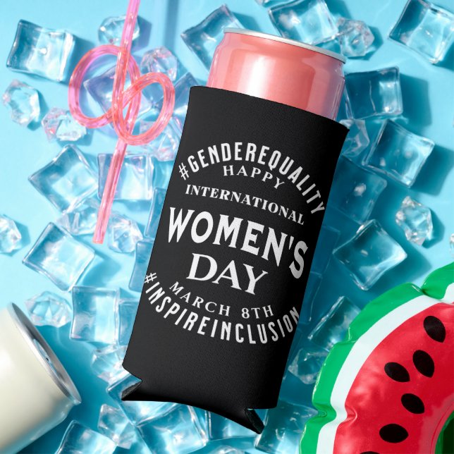 International Women's Day | March 8th Equality Seltzer Can Cooler (In Situ Summer)
