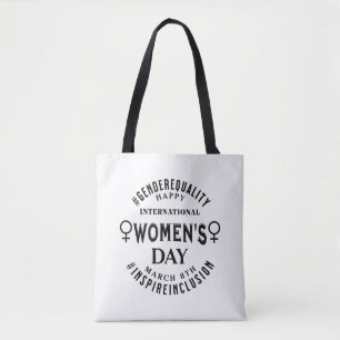 International Women's Day March 8th Equality Tote Bag