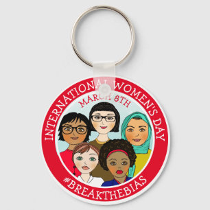 International Women's Day March 8th     Key Ring