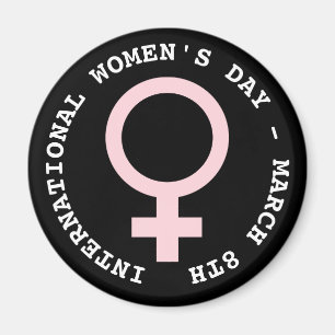 International Women's Day - March 8th Magnet