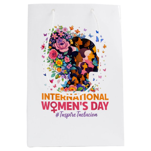 International Women's Day Medium Gift Bag (Front)