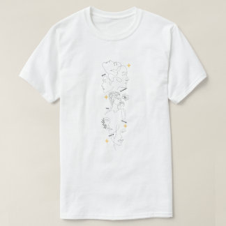 International Women's Day Minimalist Line Art T-Shirt