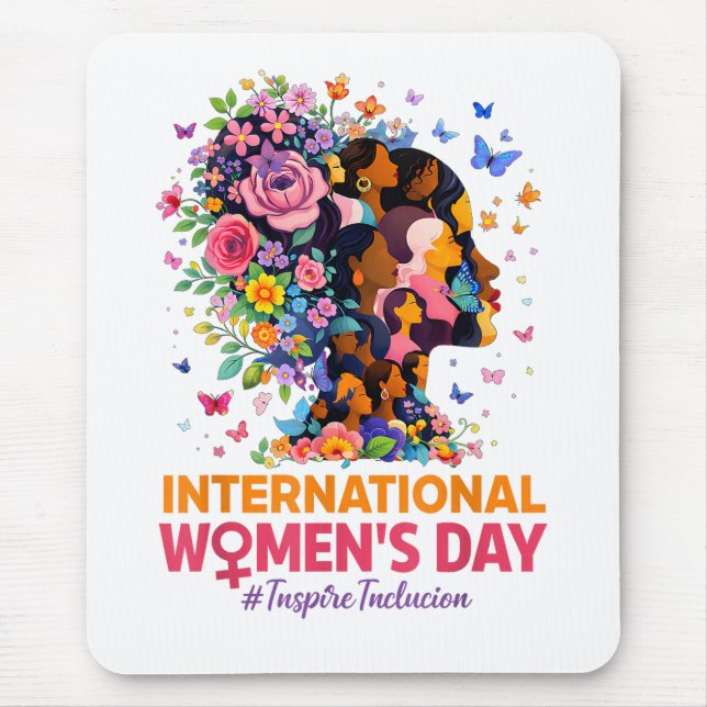International Women's Day Mouse Mat (Front)