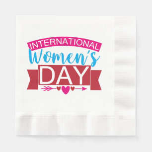 International Womens Day Napkin