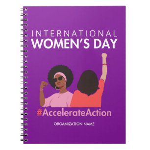 International women's day notebook