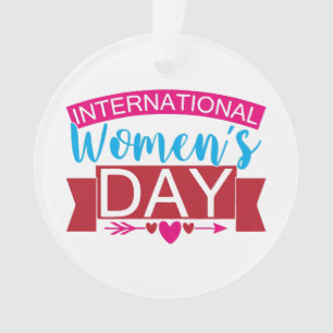 International Womens Day  Ornament