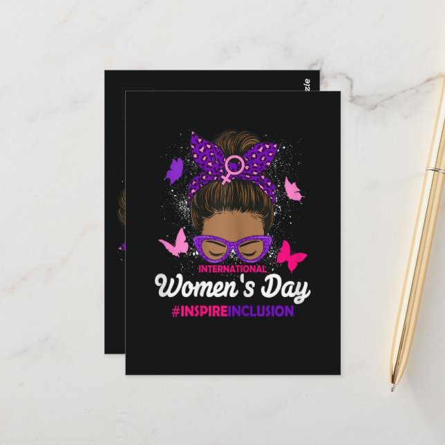 International Women's Day Postcard (Front/Back In Situ)