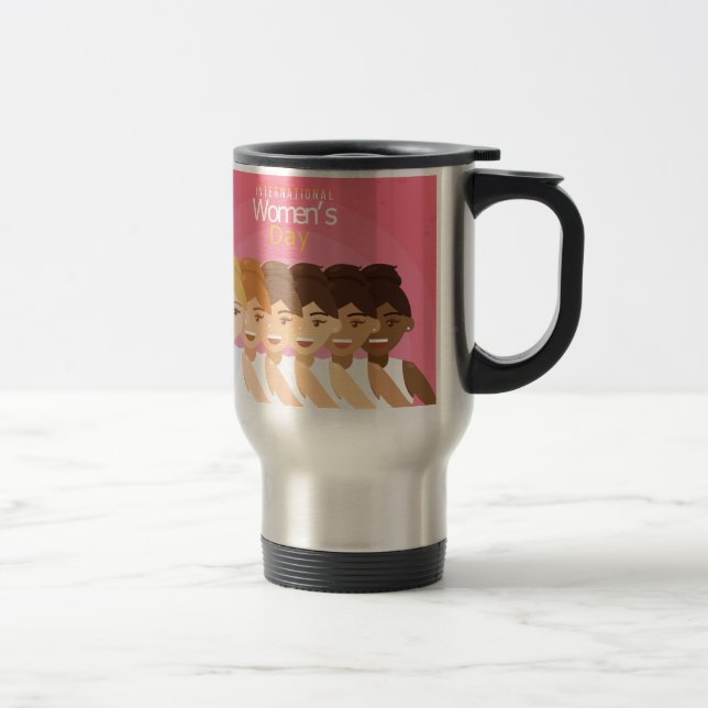 international Womens Day Travel Mug (Right)