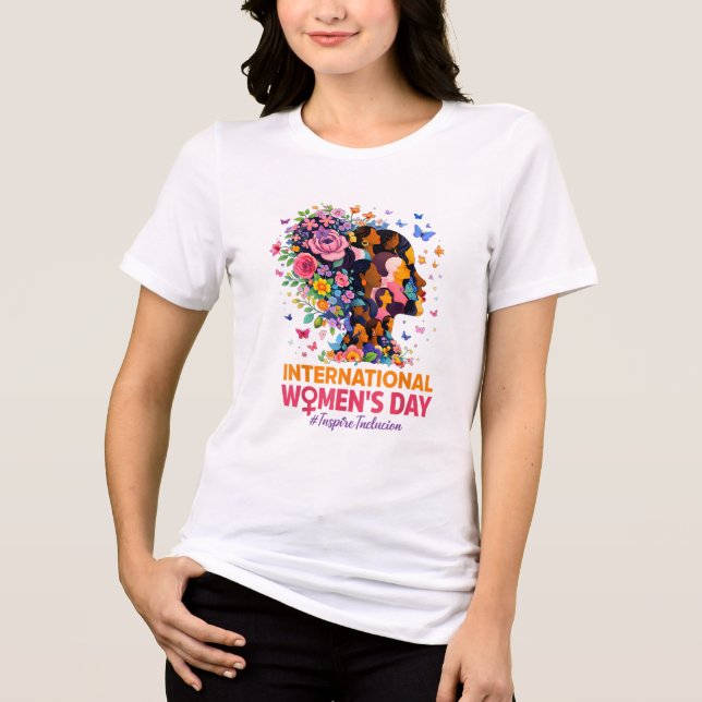 International Women's Day Tri-Blend Shirt (Front)