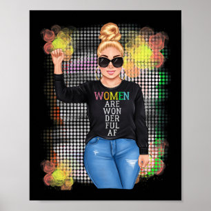 International Women's Day Woman History Month Spri Poster