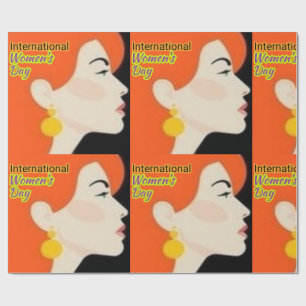 International Women's Day . Wrapping Paper