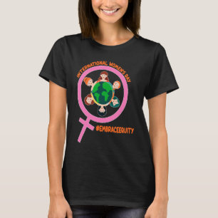 International Womens Month Embrace Equity T-Shirt