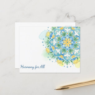 International World Peace Postcard
