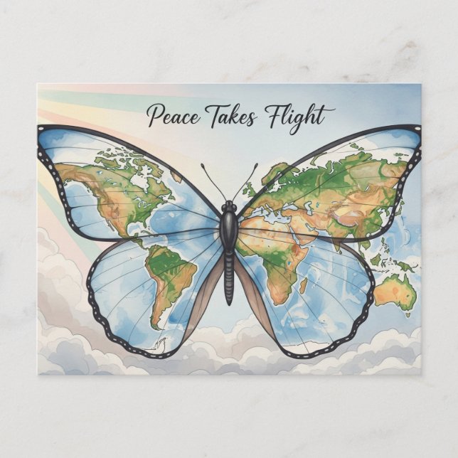 International World Peace Postcard (Front)