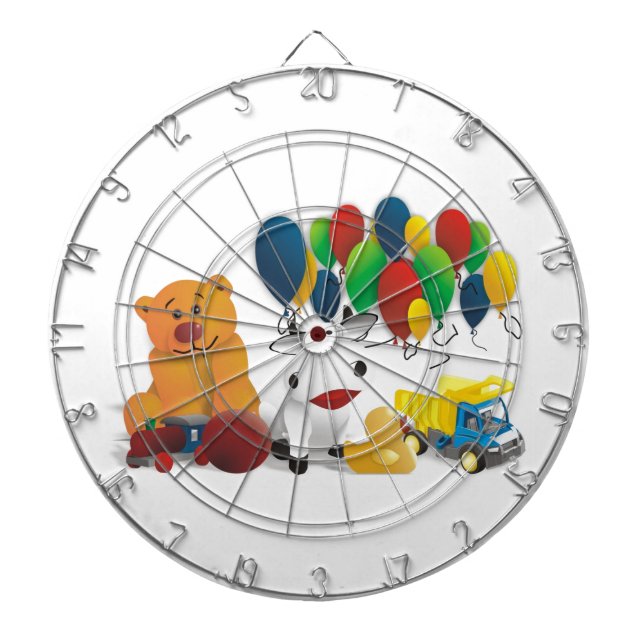 Internationaler Kindertag Dartboard (Front)