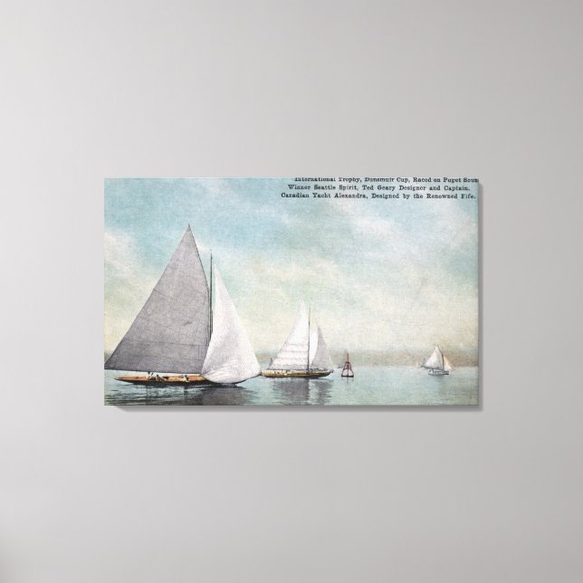 Internat'l Trophy Dunsmuir Cup Winner Canvas Print (Front)