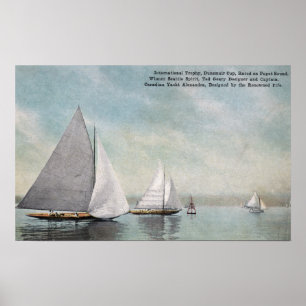 Internat'l Trophy Dunsmuir Cup Winner Poster