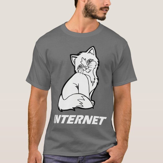 Internet Cat T-Shirt (Front)