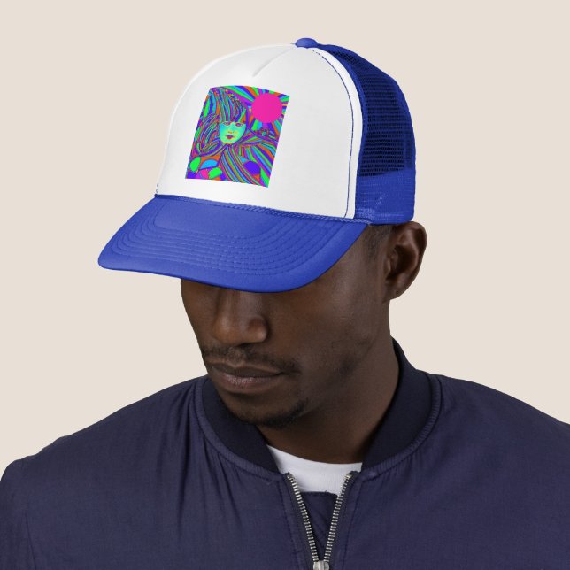 Internet Computer Trucker Hat (In Situ)