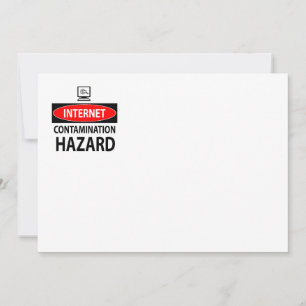 Internet – contamination hazard