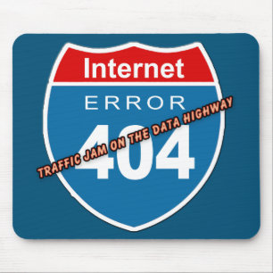 Internet Error 404 Mouse Mat
