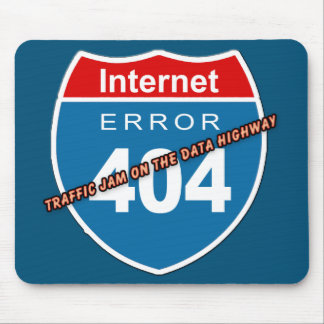 Internet Error 404 Mouse Mat