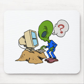 Internet is Alien to this Martian Mouse Mat