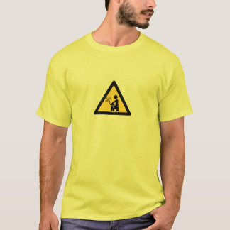 Internet Junkie on Toilet T-Shirt