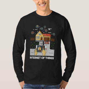 Internet Of Things Data Analytics Science Transfer T-Shirt
