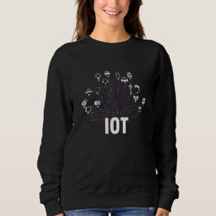 Internet Of Things IoT Data Analytics Science Tran Sweatshirt