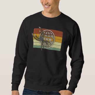 Internet Spider Digital World Web Wlan Network Spi Sweatshirt