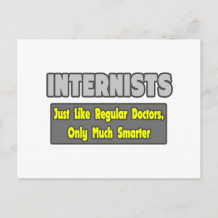 Internists...Smarter Postcard