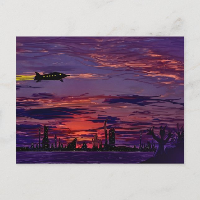 Interplanetary Commute postcard (Front)