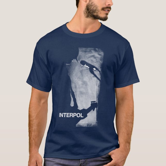 Interpol Original Retro Fan Art Design gift T-Shirt (Front)