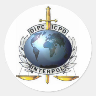 Interpol sticker